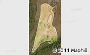 Satellite Map of Afar_Three, darken
