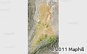 Satellite Map of Afar_Three, semi-desaturated