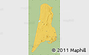 Savanna Style Map of Afar_Three, single color outside