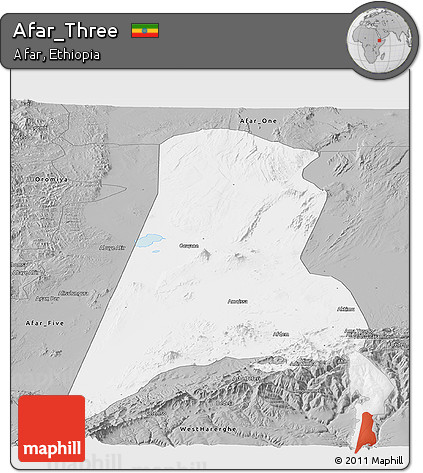 Gray Panoramic Map of Afar_Three