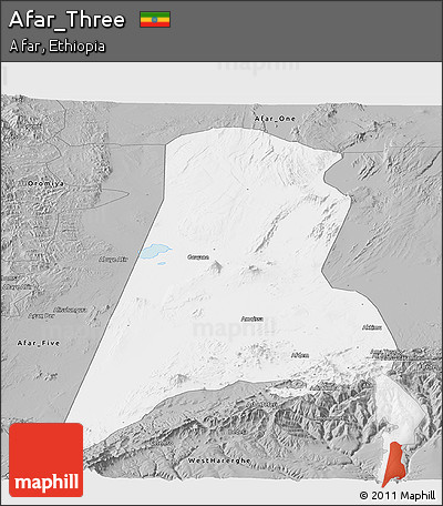 Gray Panoramic Map of Afar_Three