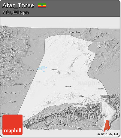 Gray Panoramic Map of Afar_Three