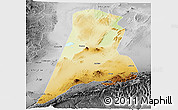 Physical Panoramic Map of Afar_Three, desaturated