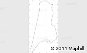 Blank Simple Map of Afar_Three, cropped outside, no labels