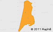 Political Simple Map of Afar_Three, cropped outside