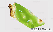 Physical 3D Map of Afar_Two, cropped outside