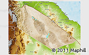 Satellite 3D Map of Afar_Two, physical outside