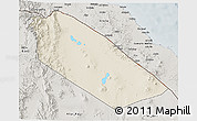 Shaded Relief 3D Map of Afar_Two, semi-desaturated