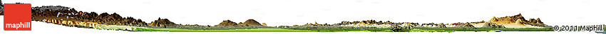 Physical Horizon Map of Afar_Two, darken
