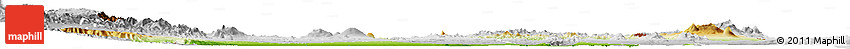 Physical Horizon Map of Afar_Two, lighten, desaturated
