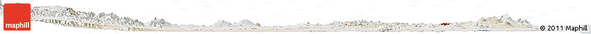 Shaded Relief Horizon Map of Afar_Two, lighten, semi-desaturated