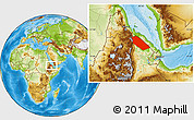 Physical Location Map of Afar_Two