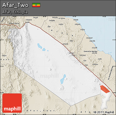 Classic Style Map of Afar_Two