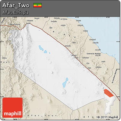 Classic Style Map of Afar_Two