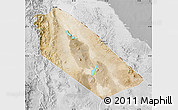 Satellite Map of Afar_Two, lighten, desaturated