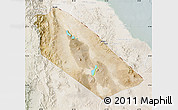 Satellite Map of Afar_Two, lighten