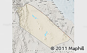 Shaded Relief Map of Afar_Two, semi-desaturated