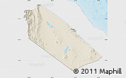 Shaded Relief Map of Afar_Two, single color outside
