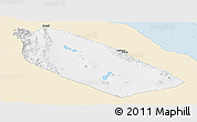 Classic Style Panoramic Map of Afar_Two, single color outside