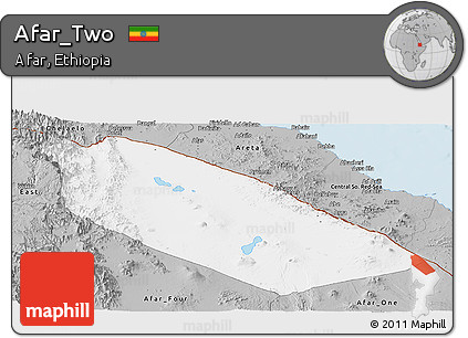 Gray Panoramic Map of Afar_Two