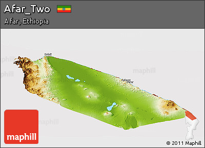 Physical Panoramic Map of Afar_Two, cropped outside