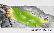 Physical Panoramic Map of Afar_Two, desaturated