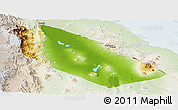 Physical Panoramic Map of Afar_Two, lighten