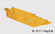 Political Panoramic Map of Afar_Two, cropped outside