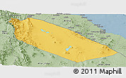 Savanna Style Panoramic Map of Afar_Two