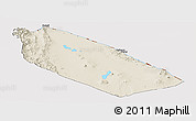 Shaded Relief Panoramic Map of Afar_Two, cropped outside