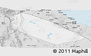 Silver Style Panoramic Map of Afar_Two