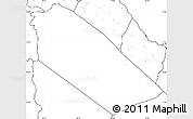 Blank Simple Map of Afar_Two, no labels