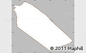 Gray Simple Map of Afar_Two, cropped outside