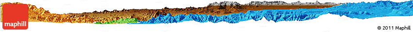 Physical Horizon Map of Agew, political outside