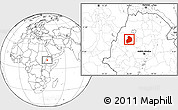 Blank Location Map of Agew