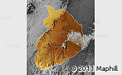 Physical Map of Agew, desaturated