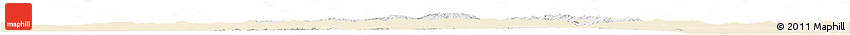 Classic Style Horizon Map of Amhara, single color outside