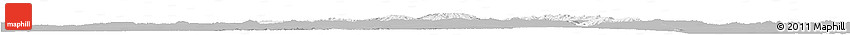 Gray Horizon Map of Amhara, single color outside