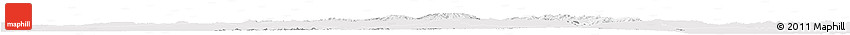 Silver Style Horizon Map of Amhara, single color outside