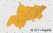 Political Map of North Gonder, cropped outside