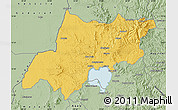 Savanna Style Map of North Gonder