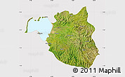 Satellite Map of South Gondar, cropped outside