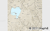 Shaded Relief Map of South Gondar