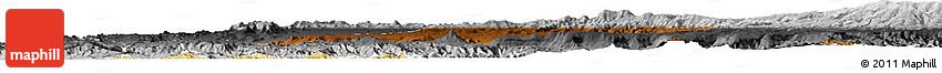 Physical Horizon Map of West Gojam, desaturated