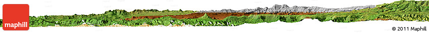 Physical Horizon Map of West Gojam, satellite outside