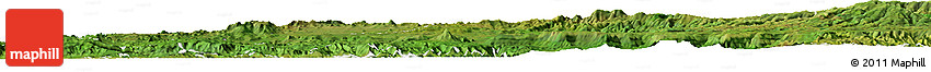 Satellite Horizon Map of West Gojam