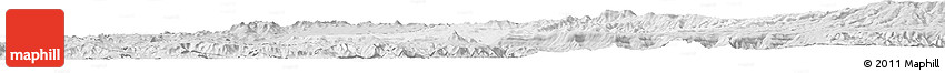 Silver Style Horizon Map of West Gojam