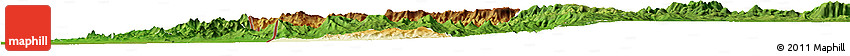 Physical Horizon Map of Bebieg, satellite outside