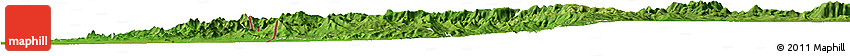 Satellite Horizon Map of Bebieg