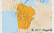 Political Map of Bebieg, lighten